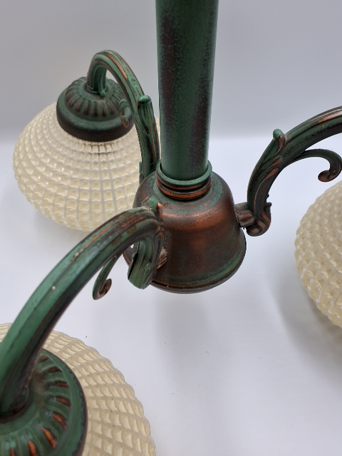 Retro loftslampe 3 arme